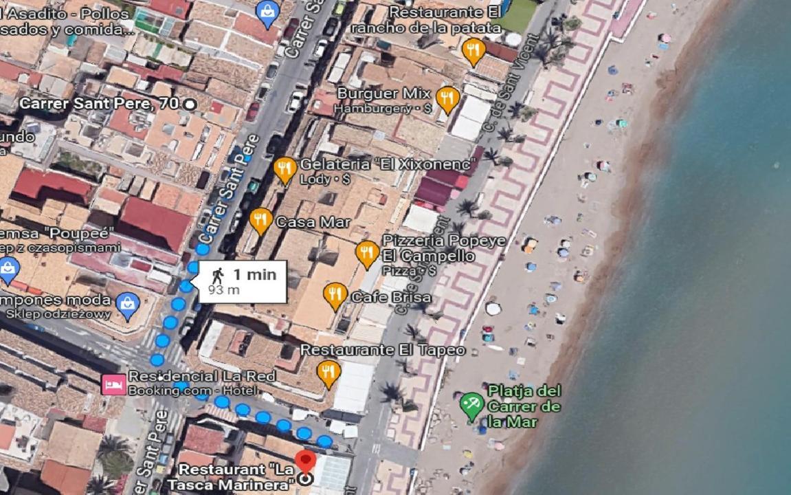 Aleksandra Apartament Sant Pere Ел Кампело Екстериор снимка